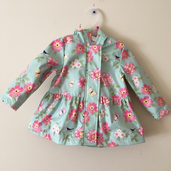 Little Me Other - Little me 18M floral raincoat